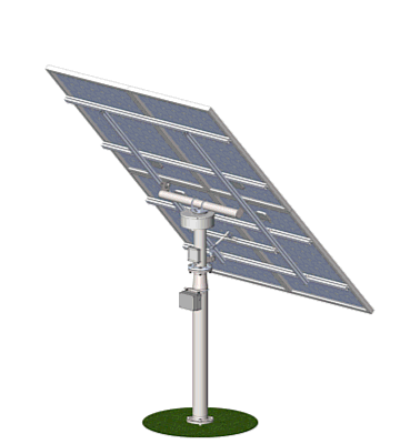 Gif pannello fotovoltaico ad inseguitore solare