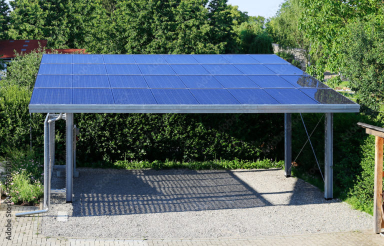 Carport fotovoltaico
